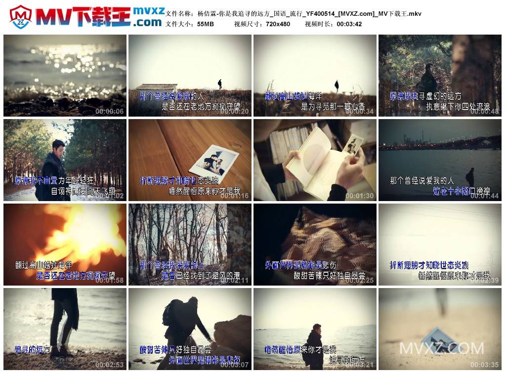 杨佶霖-你是我追寻的远方_国语_流行_YF400514